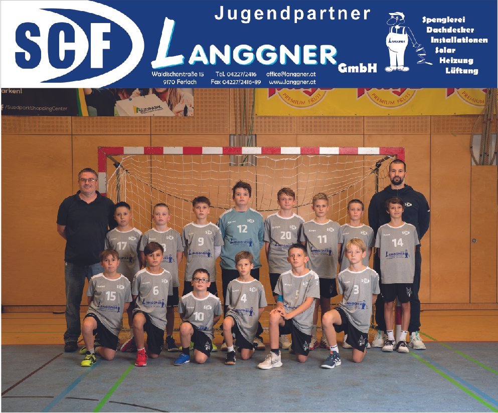Teamfoto U12 Langgner